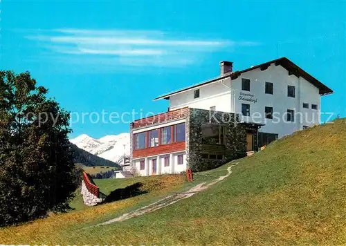 AK / Ansichtskarte Zillertal_Tirol Berggasthaus Steinerkogel Zillertal_Tirol