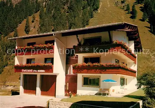 AK / Ansichtskarte Partenen_Vorarlberg Haus Valbella Partenen Vorarlberg
