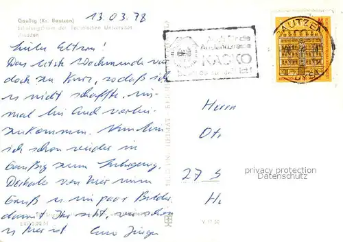 AK / Ansichtskarte Gaussig Erholungsheim der TU Dresden Kaminzimmer Schloss Spiegelsaal Gr Bibliothek Gaussig