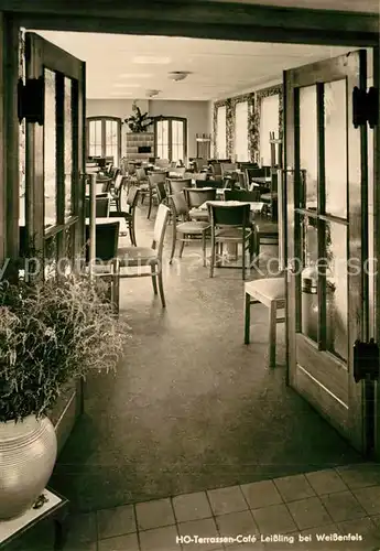 AK / Ansichtskarte Leissling HO Terrassen Cafe Leissling