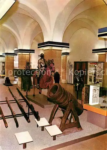 AK / Ansichtskarte Dresden Armeemuseum der DDR Steinbuechse Hakenbuechsen Harnische Dresden