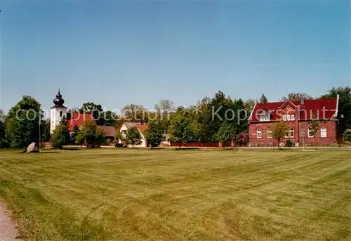 AK / Ansichtskarte Burgkemnitz Barockkirche und ehem Pfarrei Burgkemnitz