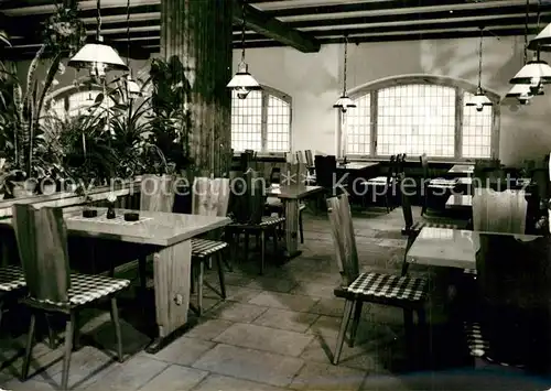 AK / Ansichtskarte Bergen_Ruegen Rugard Gaststaette Bergen Ruegen