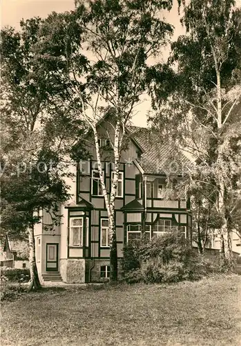 AK / Ansichtskarte Elend_Harz FDGB Erholungsheim Fritz Heckert Haus II Elend_Harz