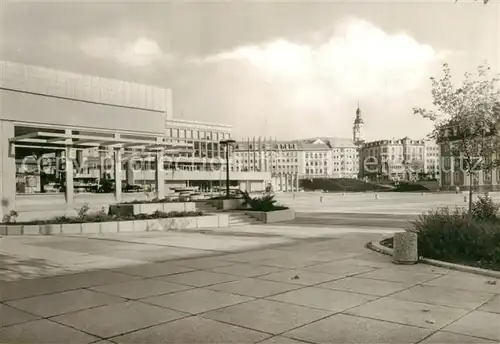 AK / Ansichtskarte Gera Zentraler Platz Gera