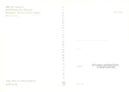 AK / Ansichtskarte Gross_Stieten Gaststaette Mecklenburger Muehle Gross_Stieten