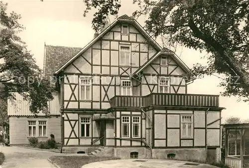 AK / Ansichtskarte Wernigerode_Harz Blindenkurheim Wernigerode Harz