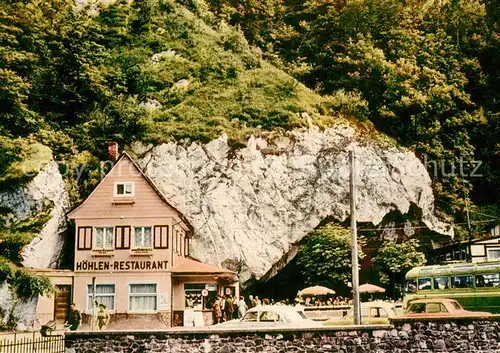 AK / Ansichtskarte Ruebeland_Harz Hoehlen Restaurant Ruebeland_Harz