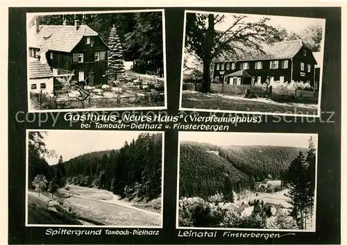 AK / Ansichtskarte Tambach Dietharz Gasthaus Neues Haus Spittergrund Leinatal Finsterbergen Tambach Dietharz