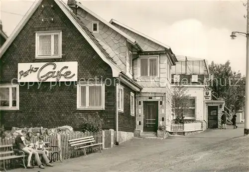 AK / Ansichtskarte Hinterrod_Waffenrod HO Speiserestaurant Park Cafe Hinterrod Waffenrod