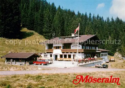 AK / Ansichtskarte Waidring_Tirol Alpengasthof Moeseralm Waidring Tirol
