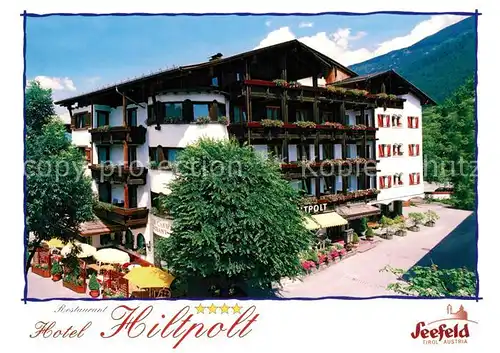 AK / Ansichtskarte Seefeld_Tirol Hotel Hiltpolt Restaurant Seefeld Tirol