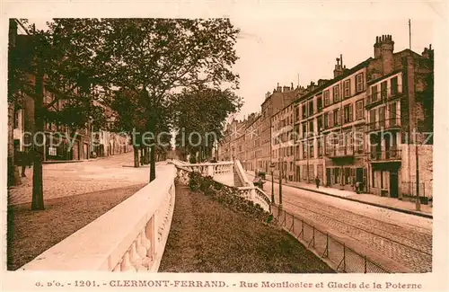 AK / Ansichtskarte Clermont_Ferrand_Puy_de_Dome Rue Montlosier et Glacis de la Poterne Clermont_Ferrand