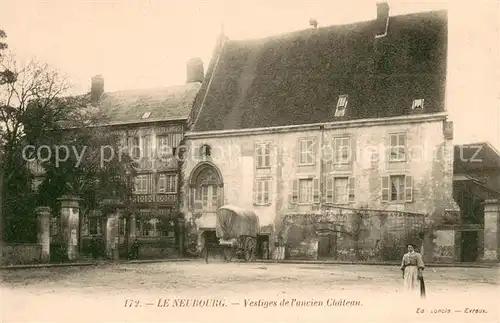 AK / Ansichtskarte Le_Neubourg Vestiges de l ancien chateau Le_Neubourg