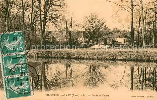 AK / Ansichtskarte Tillieres sur Avre Sur les bords de l Abre Tillieres sur Avre