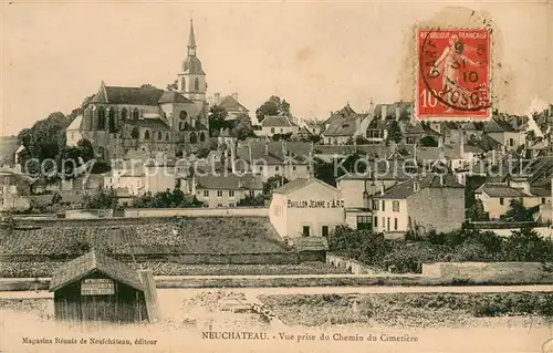 AK / Ansichtskarte Neufchateau_Vosges Vue prise du Chemin du Cimetiere Neufchateau Vosges