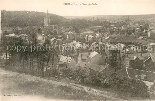 AK / Ansichtskarte Creil Vue generale Creil