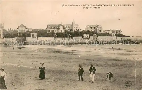 AK / Ansichtskarte Saint Palais sur Mer Le Bureau Plage et Villas Saint Palais sur Mer