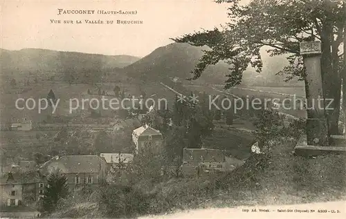 AK / Ansichtskarte Faucogney et la Mer Vue sur la Vallee du Breuchin Faucogney et la Mer