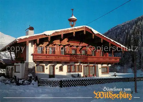 AK / Ansichtskarte Lanersbach Gaestehaus zum Wildschuetz Lanersbach