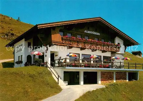 AK / Ansichtskarte Finkenberg_Tirol Restaurant Cafe Almstueberl Finkenberg Tirol