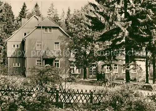 AK / Ansichtskarte Benneckenstein_Harz FDGB Genesungsheim Benneckenstein_Harz