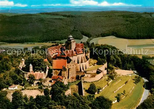 AK / Ansichtskarte Neustadt_Odenwald Burg Breuberg Fliegeraufnahme Neustadt_Odenwald