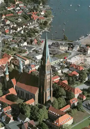 AK / Ansichtskarte Schleswig_Holstein St. Petri Dom Fliegeraufnahme Schleswig_Holstein