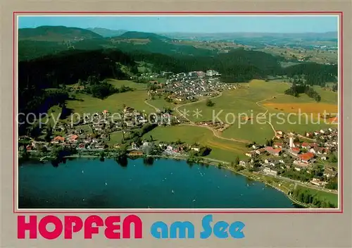 AK / Ansichtskarte Hopfen_See Fliegeraufnahme Hopfen_See