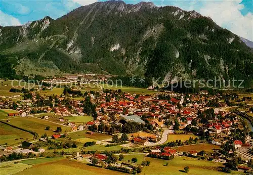 AK / Ansichtskarte Oberammergau Fliegeraufnahme Oberammergau