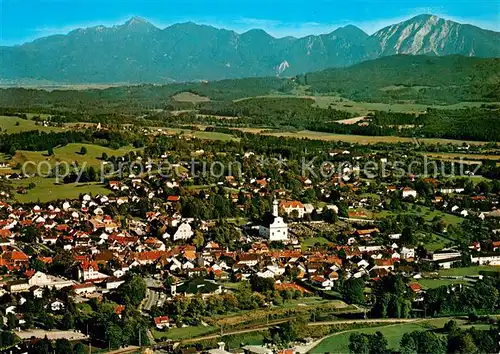 AK / Ansichtskarte Murnau_Staffelsee Fliegeraufnahme Murnau_Staffelsee