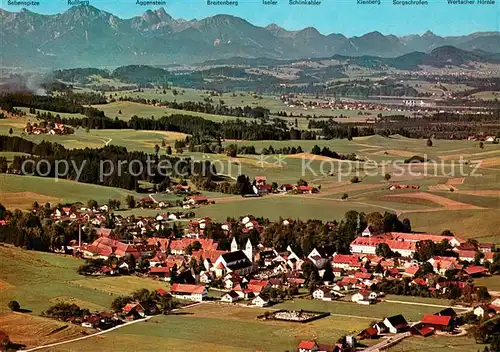 AK / Ansichtskarte Steingaden_Oberbayern Fliegeraufnahme Steingaden Oberbayern