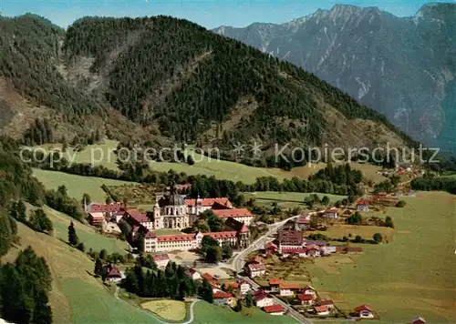 AK / Ansichtskarte Ettal Kloster Fliegeraufnahme Ettal