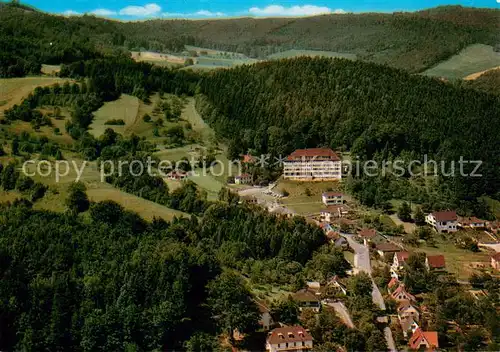 AK / Ansichtskarte Bad_Sooden Allendorf Sonnenberg Sanatorium Fliegeraufnahme Bad_Sooden Allendorf