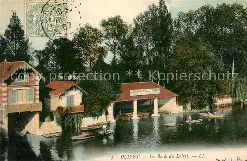 AK / Ansichtskarte Olivet_Loiret Les bords du Loiret Olivet Loiret