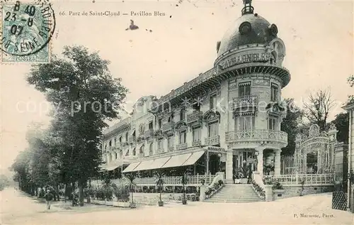 AK / Ansichtskarte Saint Cloud_Hauts de Seine Pavillon Bleu Saint Cloud
