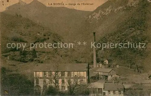 AK / Ansichtskarte La_Monta_Grenoble Gorge de l Enfernet 