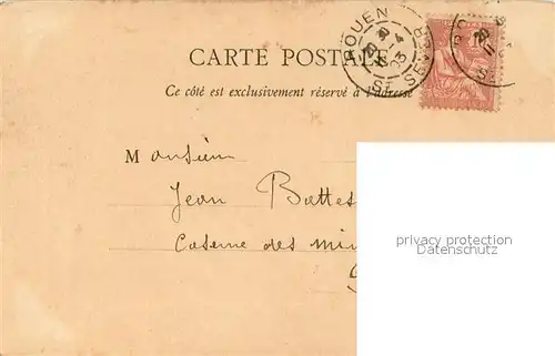 AK / Ansichtskarte Rouen Caserne Pelissier Rouen