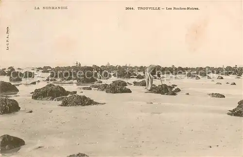 AK / Ansichtskarte Trouville sur Mer Les Roches Noires Trouville sur Mer