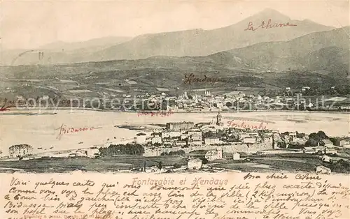 AK / Ansichtskarte Fontarabie et Hendaye Fontarabie