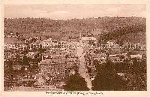 AK / Ansichtskarte Fleury sur Andelle Vue generale Fleury sur Andelle