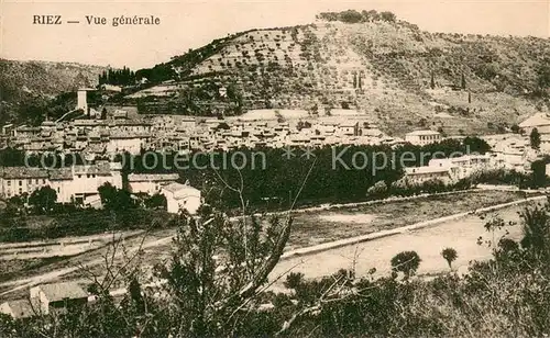AK / Ansichtskarte Riez Vue generale Riez