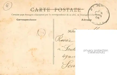 AK / Ansichtskarte Tonnerre Promenade du Patis Jet d eau Tonnerre