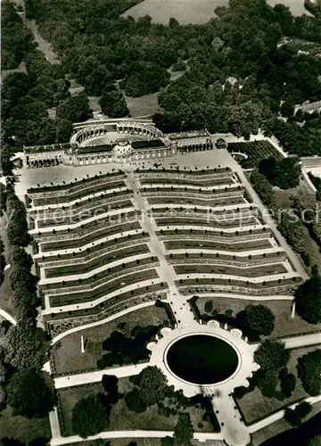 AK / Ansichtskarte Potsdam Schloss Sanssouci Fliegeraufnahme Potsdam