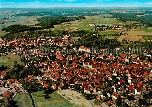AK / Ansichtskarte Feuchtwangen Fliegeraufnahme Feuchtwangen