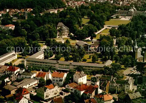 AK / Ansichtskarte Bad_Oeynhausen Kurviertel Fliegeraufnahme Bad_Oeynhausen