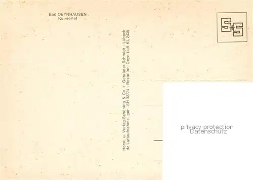 AK / Ansichtskarte Bad_Oeynhausen Kurviertel Fliegeraufnahme Bad_Oeynhausen