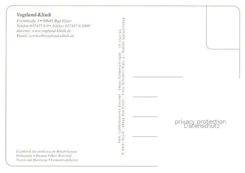 AK / Ansichtskarte Bad_Elster Vogtland Klinik Fliegeraufnahme Bad_Elster