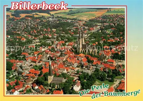 AK / Ansichtskarte Billerbeck_Westfalen Fliegeraufnahme Billerbeck_Westfalen