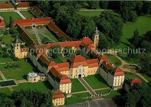 AK / Ansichtskarte Eichenzell Schloss Fasanerie Fliegeraufnahme Eichenzell
